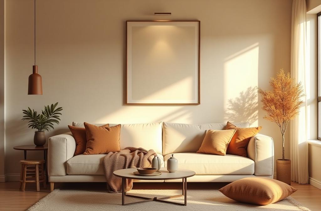 Cozy living room interior with Tara Home Essentials products